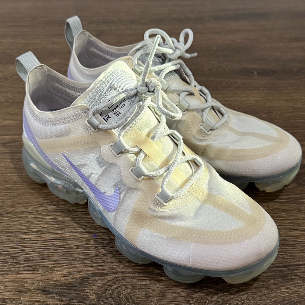 Nike Air VaporMax 2019 SE Vast Grey Purple Agate Size 8.5✨